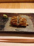 Anago - eel, perfectly grilled.